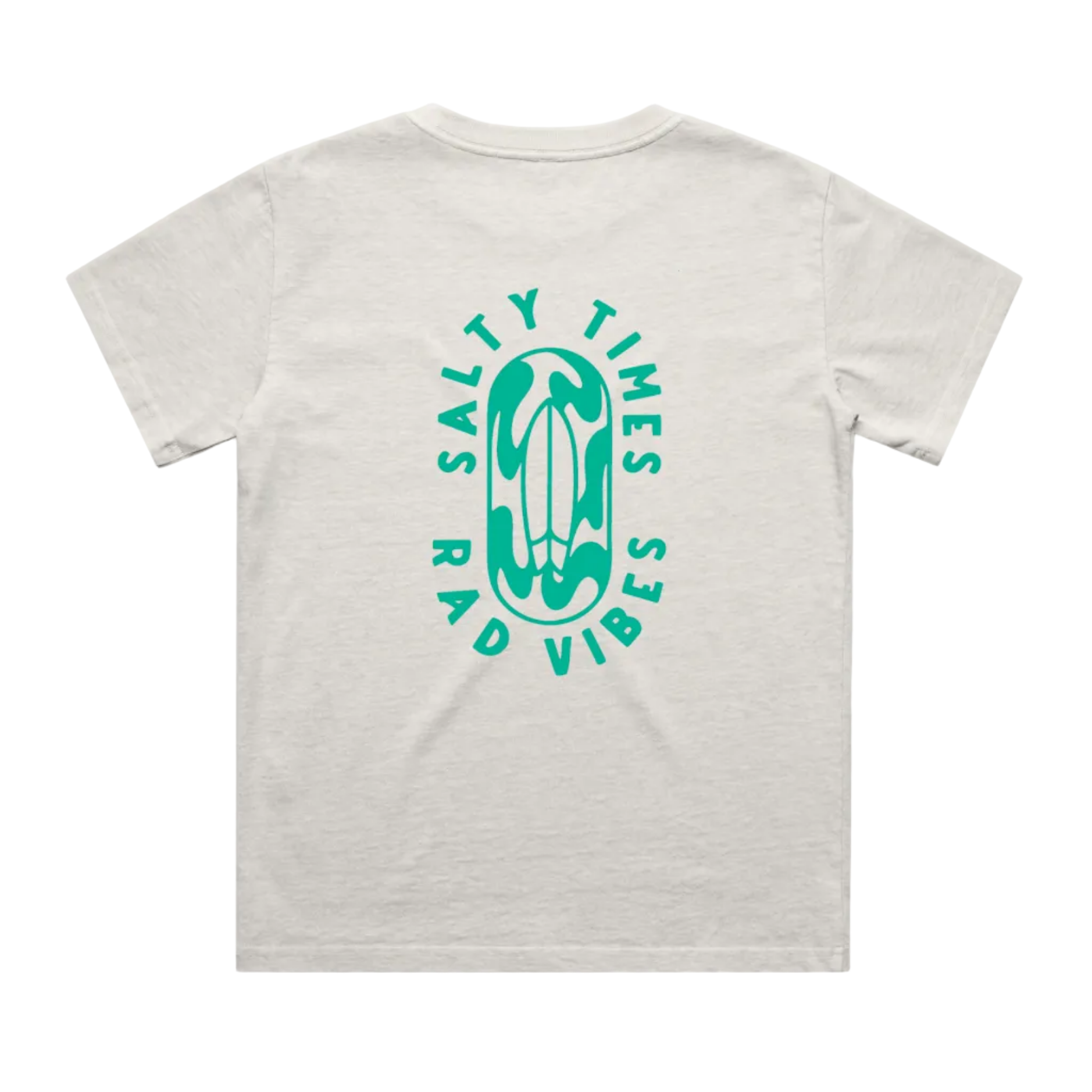SALTY TIMES TEE - CREAM