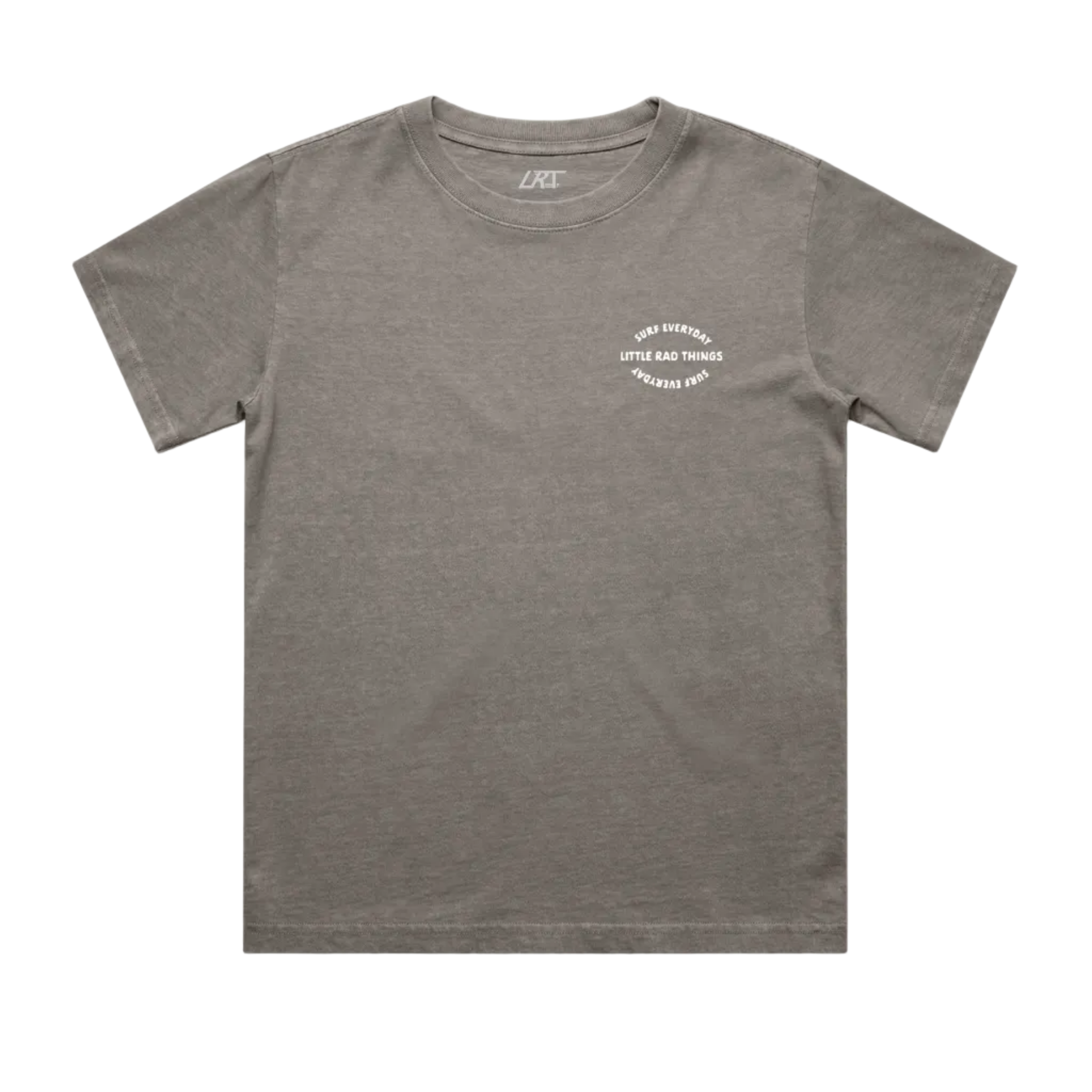 SURFS UP GIRL TEE - GRAY