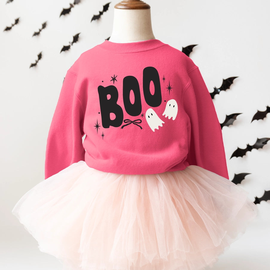 Girls Fall + Halloween Sweatshirt
