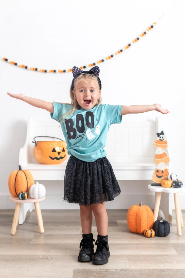 Girls Fall + Halloween Sweatshirt