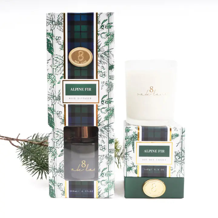 Alpine Fir Boxed Soy Wax Candle, 5.6oz
