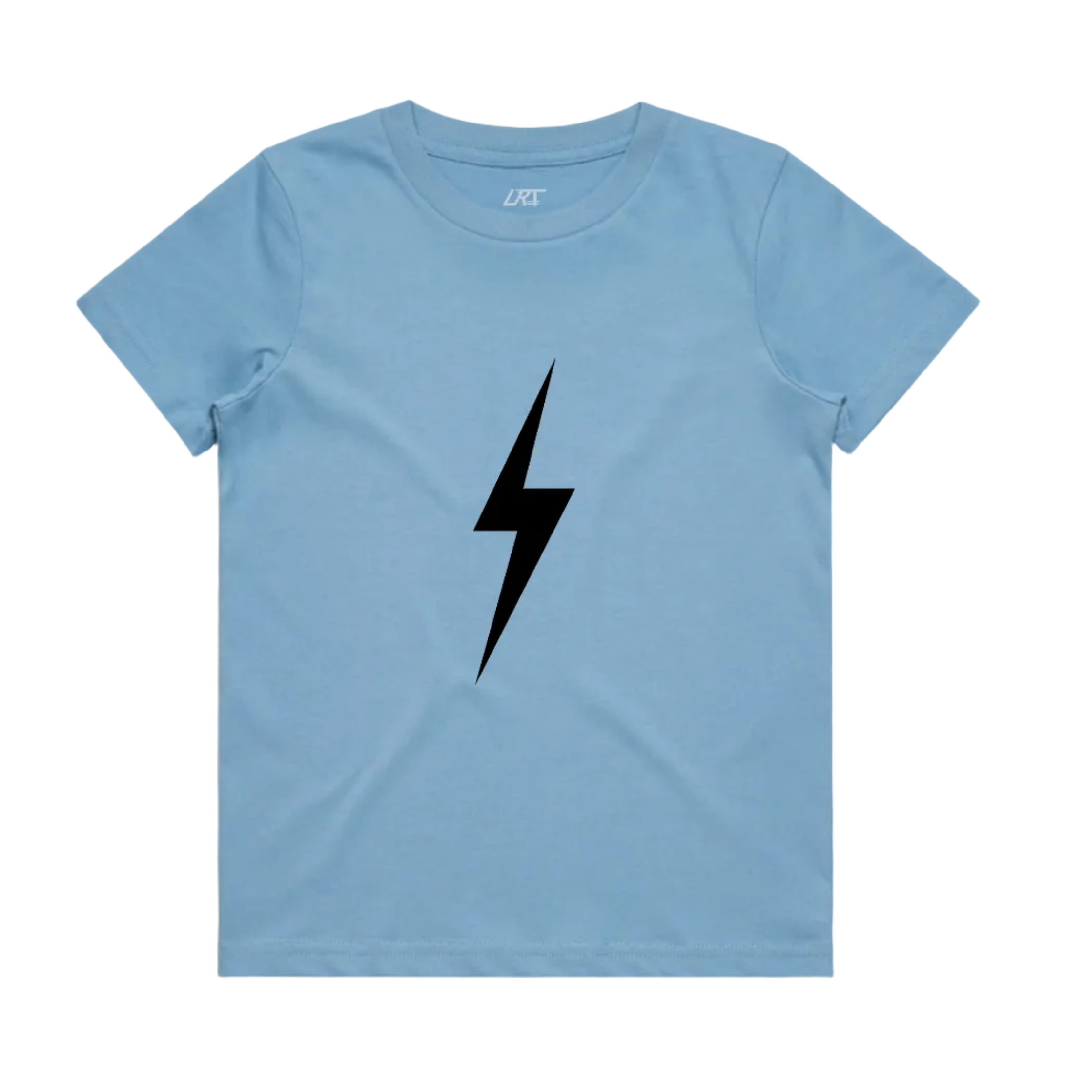 DARK NAVY BOLT TEE - CLOUD BLUE