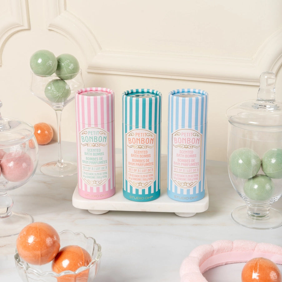 Petit Bonbon Dreamy Teal Bath Bombs