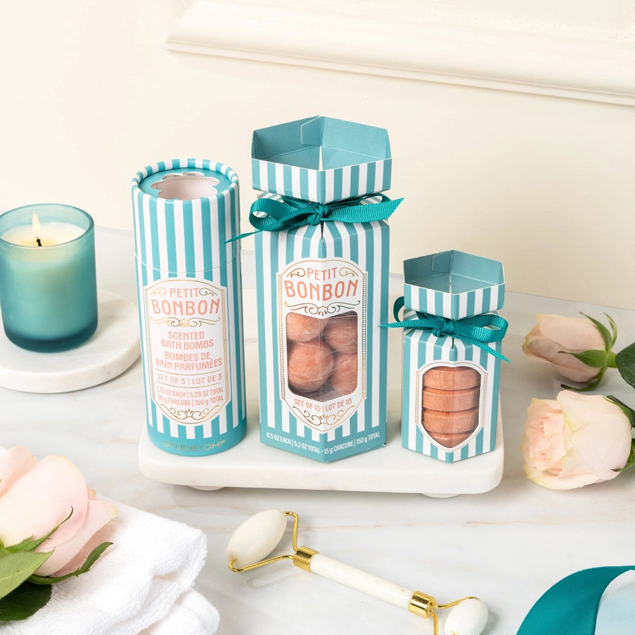Petit Bonbon Dreamy Teal Bath Bombs