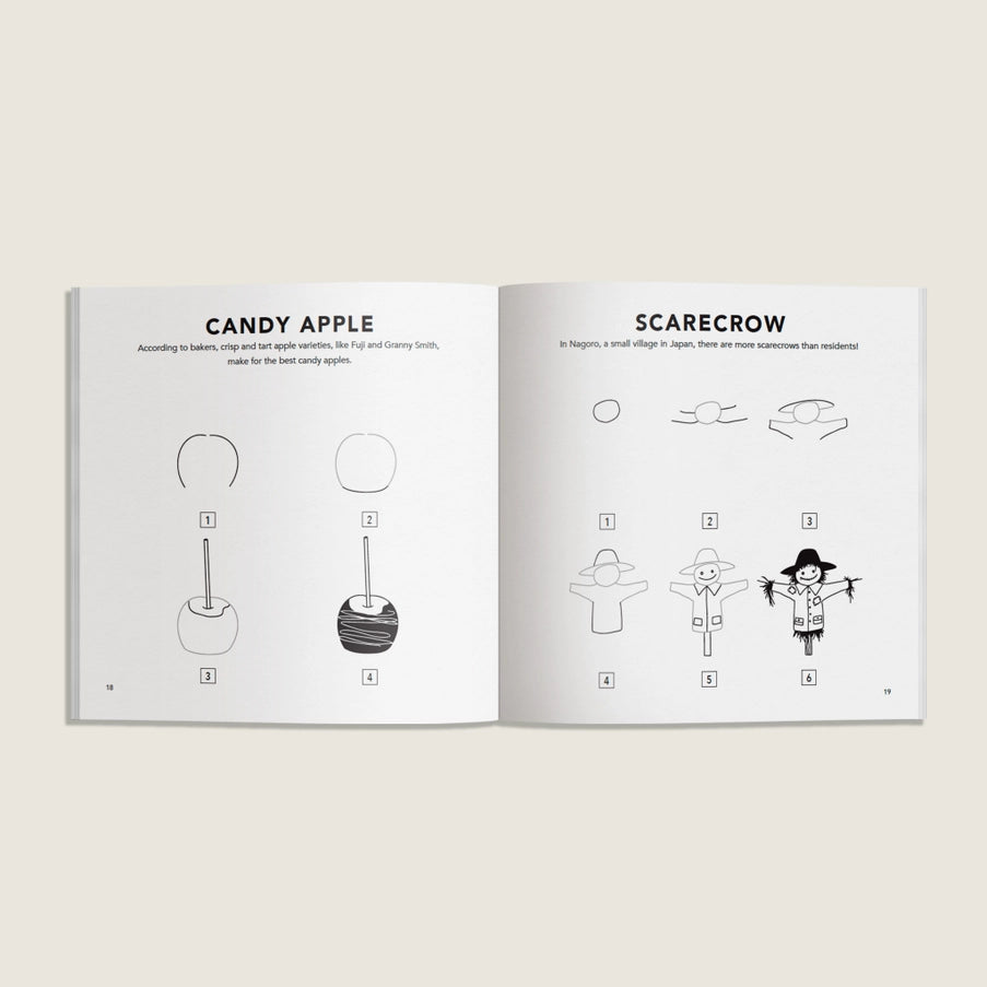 Fall Things: How To Draw Books For Kids