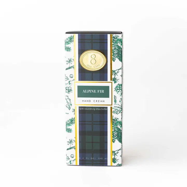 Alpine Fir Boxed Holiday Hand Cream, 100ml