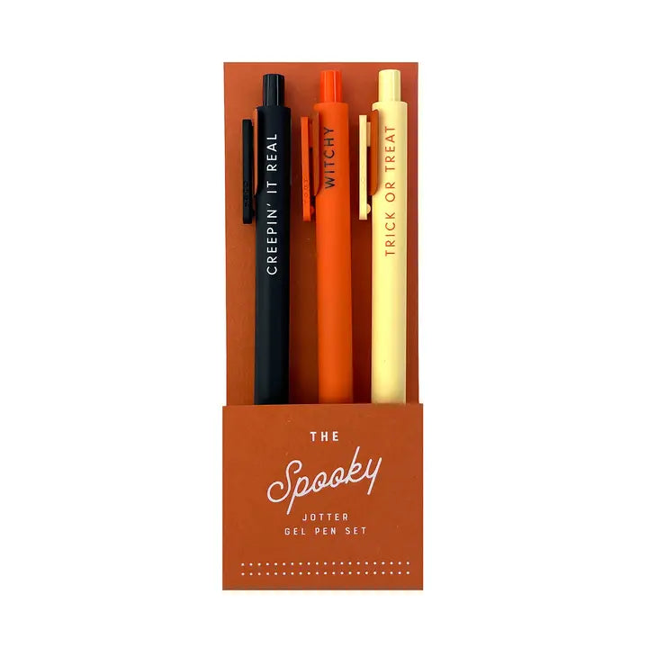 The Spooky Jotter Gel Pen: Set of 3