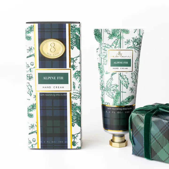 Alpine Fir Boxed Holiday Hand Cream, 100ml