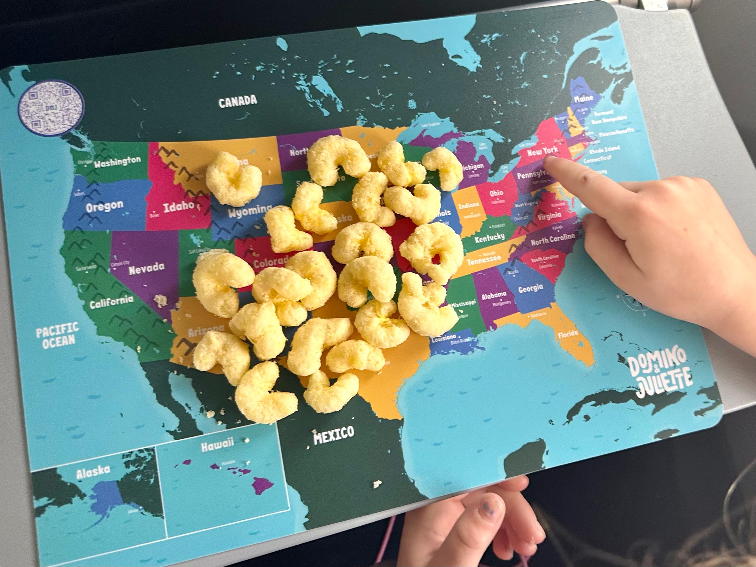Placemat Travel 4-pack