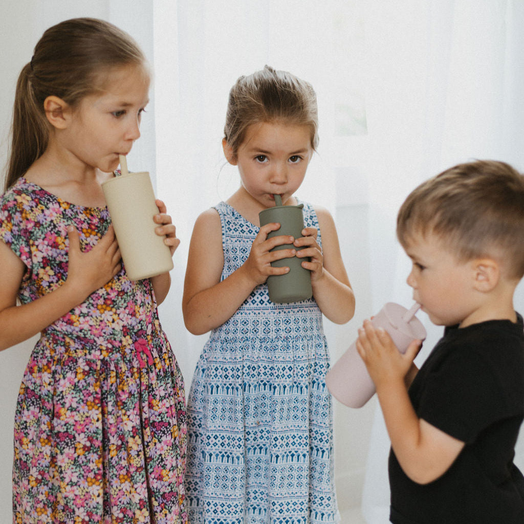 Toddler cups with Straw