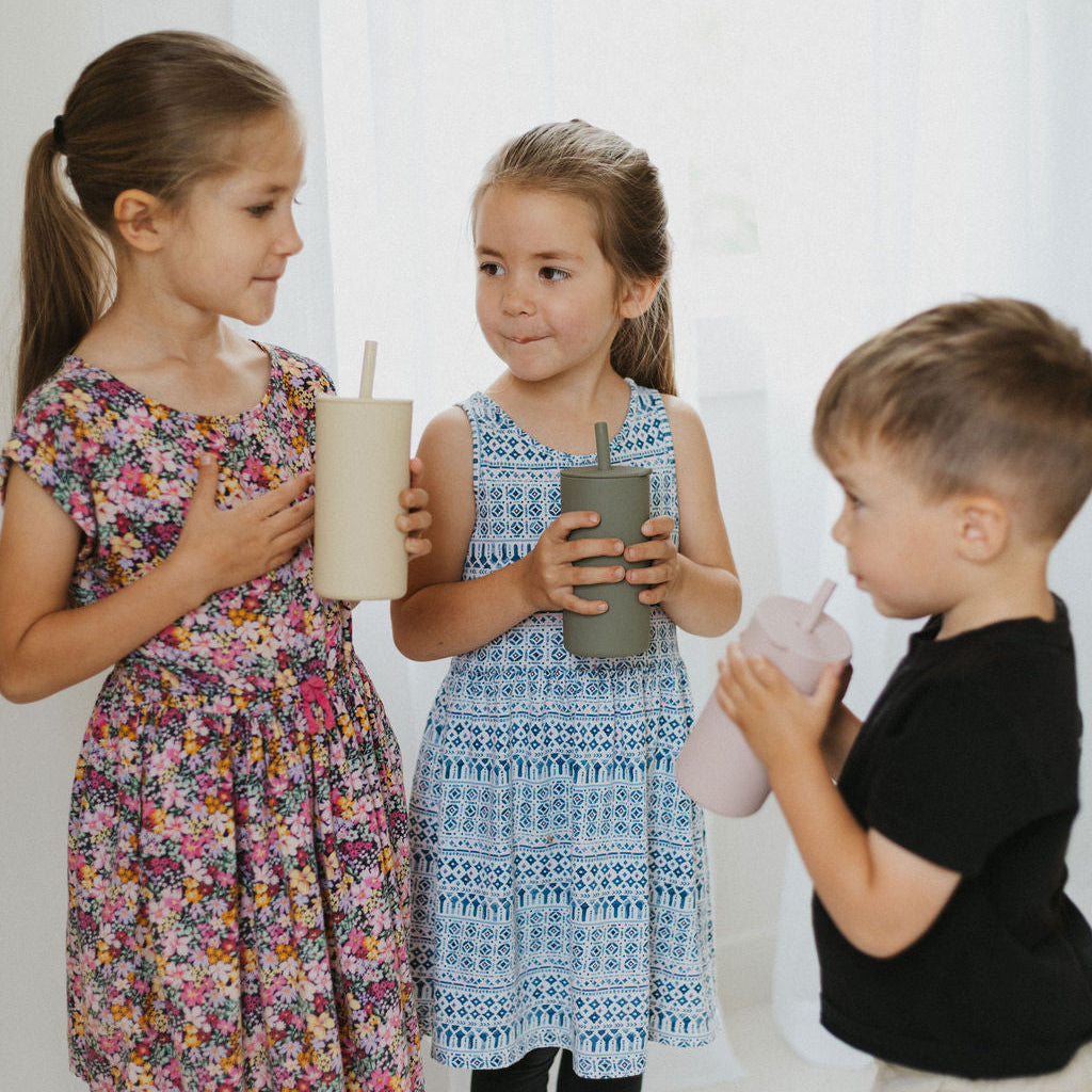 Toddler cups with Straw