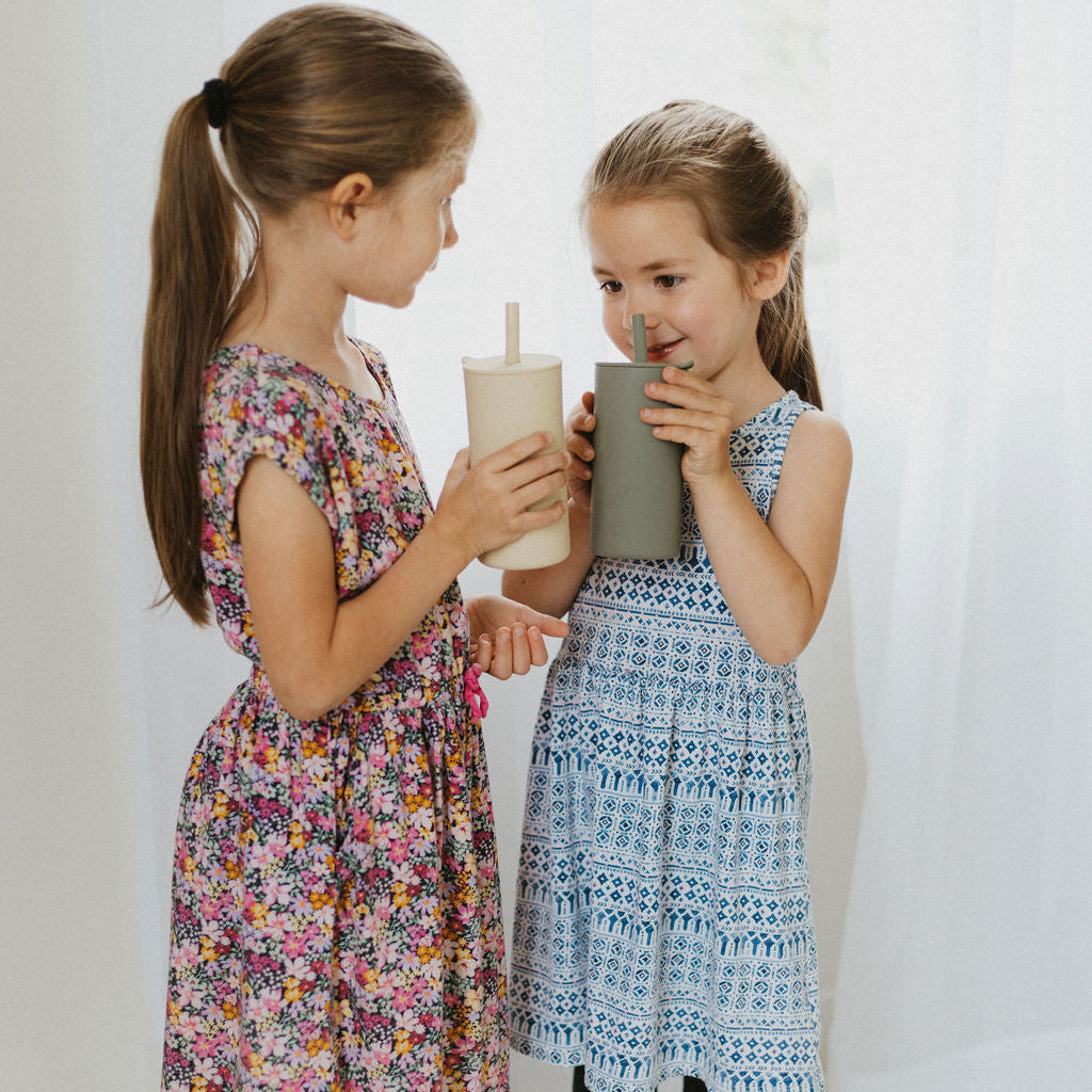 Toddler cups with Straw