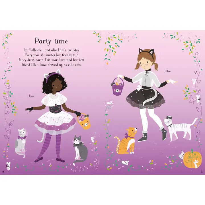 Little Sticker Dolly Dressing Halloween: Usborne