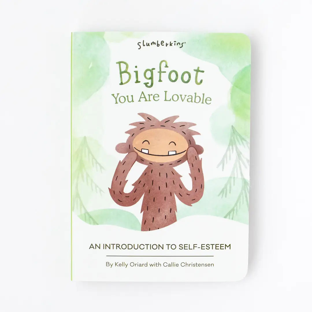 Bigfoot's Self Esteem Plush Snuggler Set - with 2 Books!