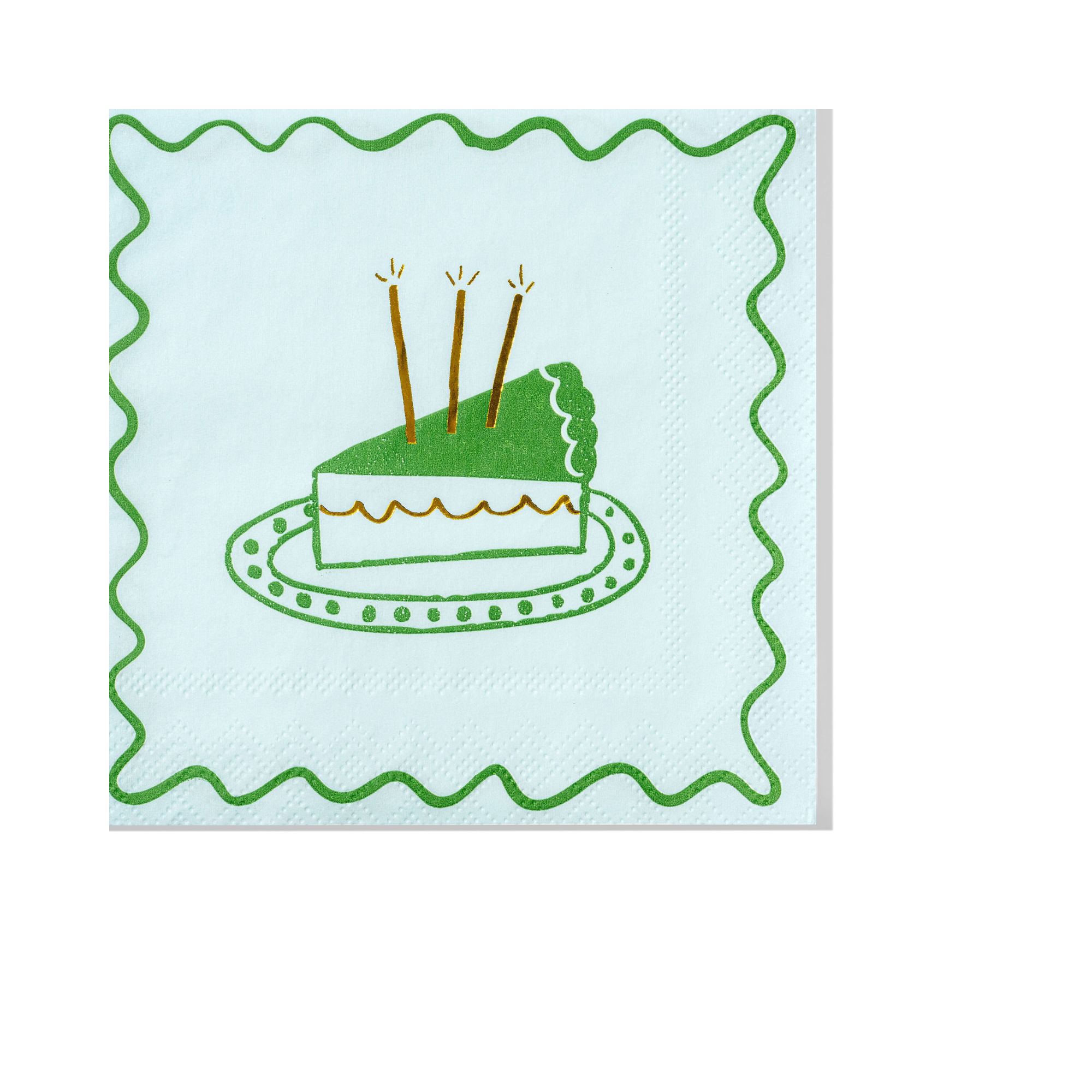 Blue Birthday Cocktail Napkins