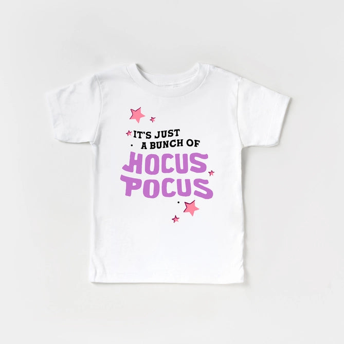 It's Just A Bunch of Hocus Pocus Witch Halloween Kids Shirt