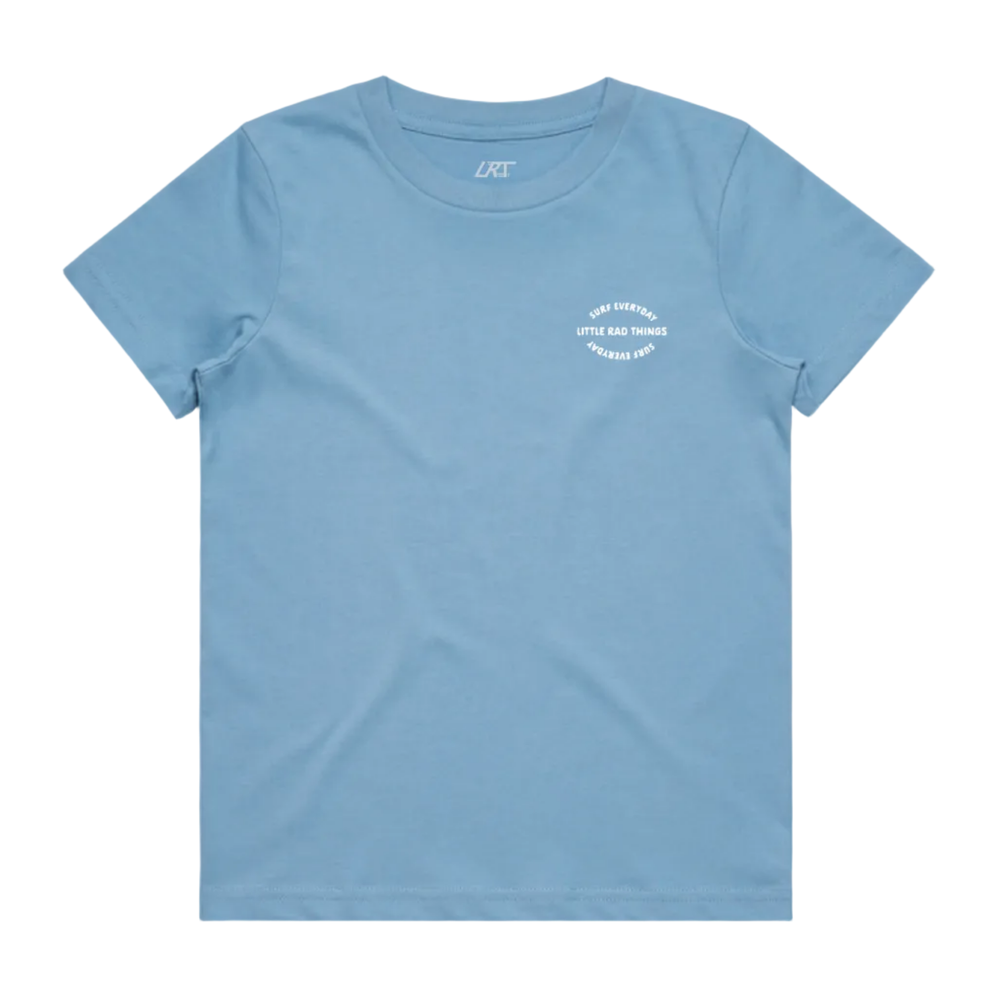 SURFS UP GIRL TEE - CLOUD BLUE