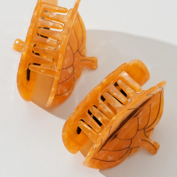 Jack O Lantern Pumpkin Claw Clip
