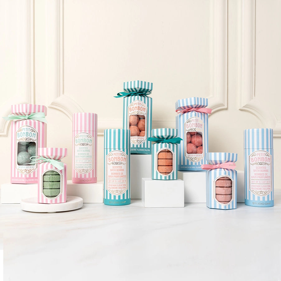 Petit Bonbon Sweetheart Pink Bath Bombs