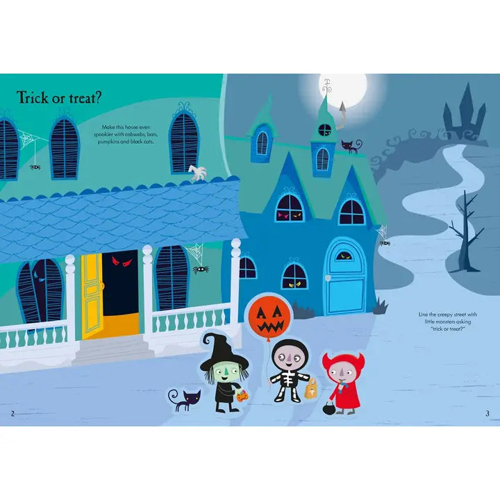 Little First Stickers Halloween : Usborne