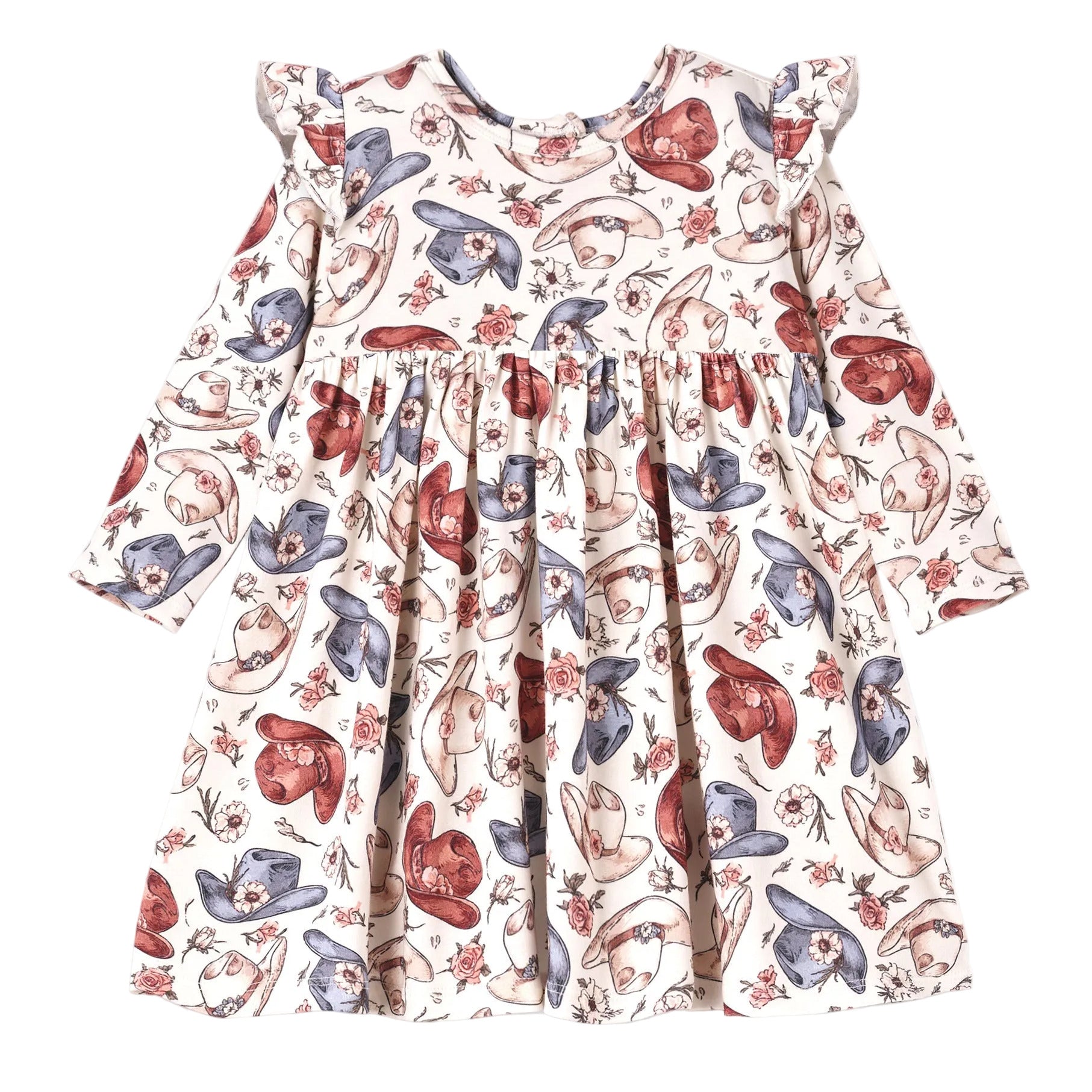Wildflower Rodeo Cowgirl Dress - Bamboo