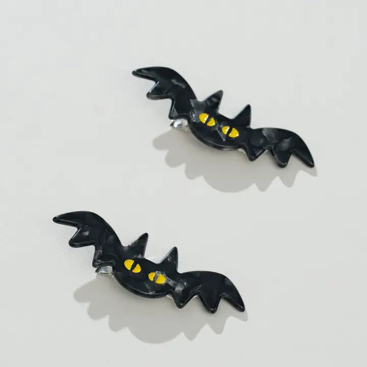 Mini Bat Barrette Hair Clip (Set of 2)