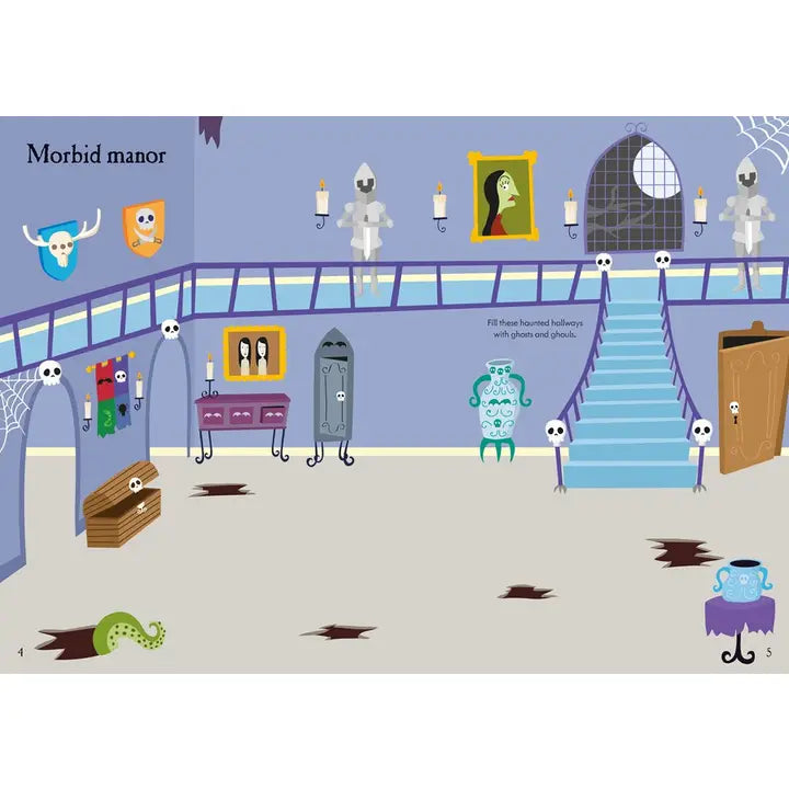 Little First Stickers Halloween : Usborne