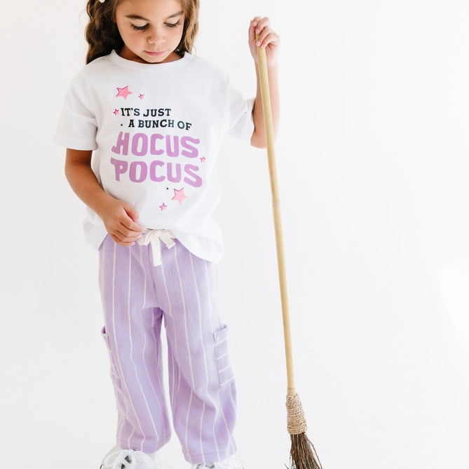 It's Just A Bunch of Hocus Pocus Witch Halloween Kids Shirt