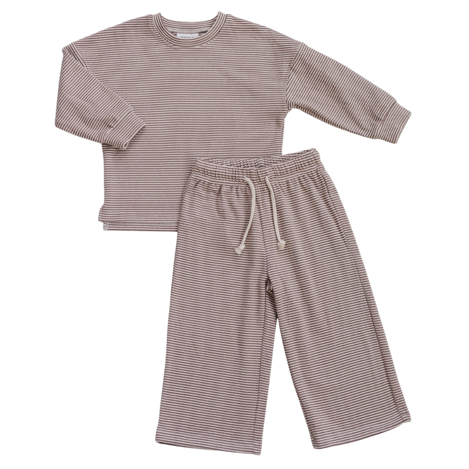 Striped Loungewear Set