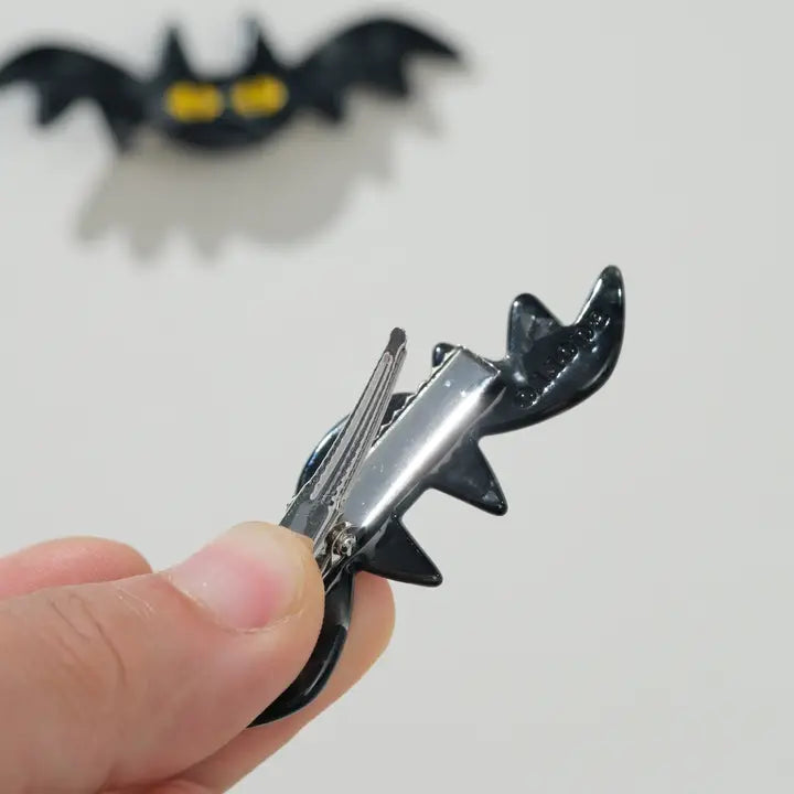 Mini Bat Barrette Hair Clip (Set of 2)