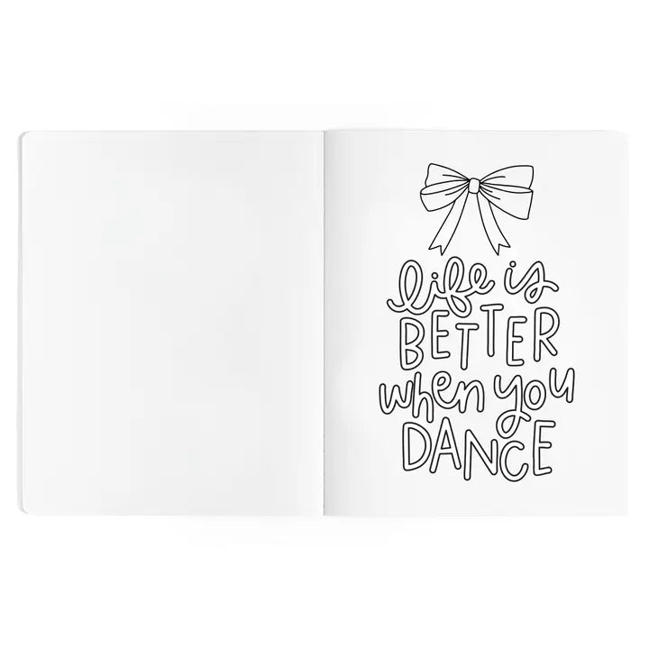 Dance Is Magic Coloring Book