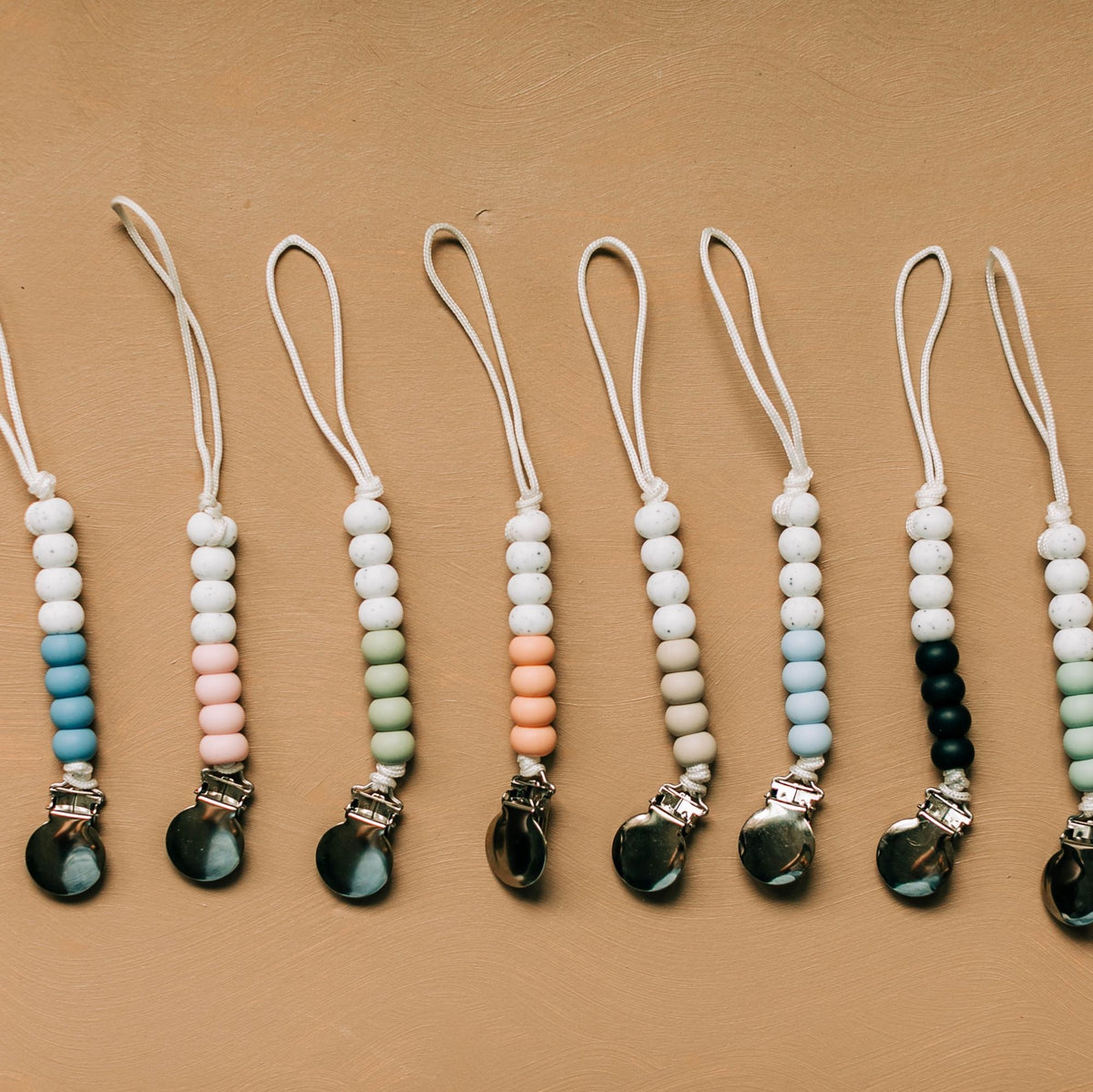 Chickadee Pacifier Clip