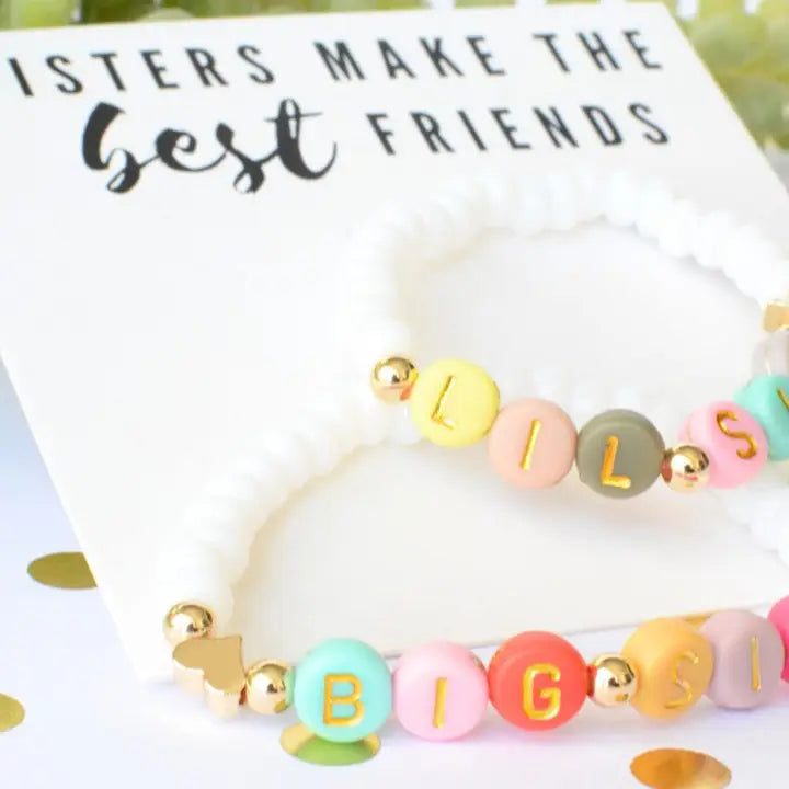 Sisters Bracelet Set - Matching Jewelry, Motherhood Gift