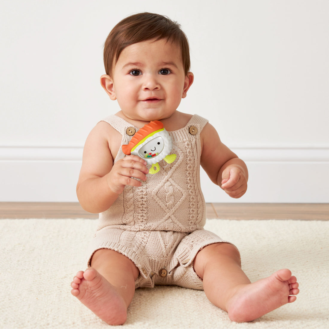 Sweetie Shake Plus™ Rattle & Teether - Sammy the Sushi