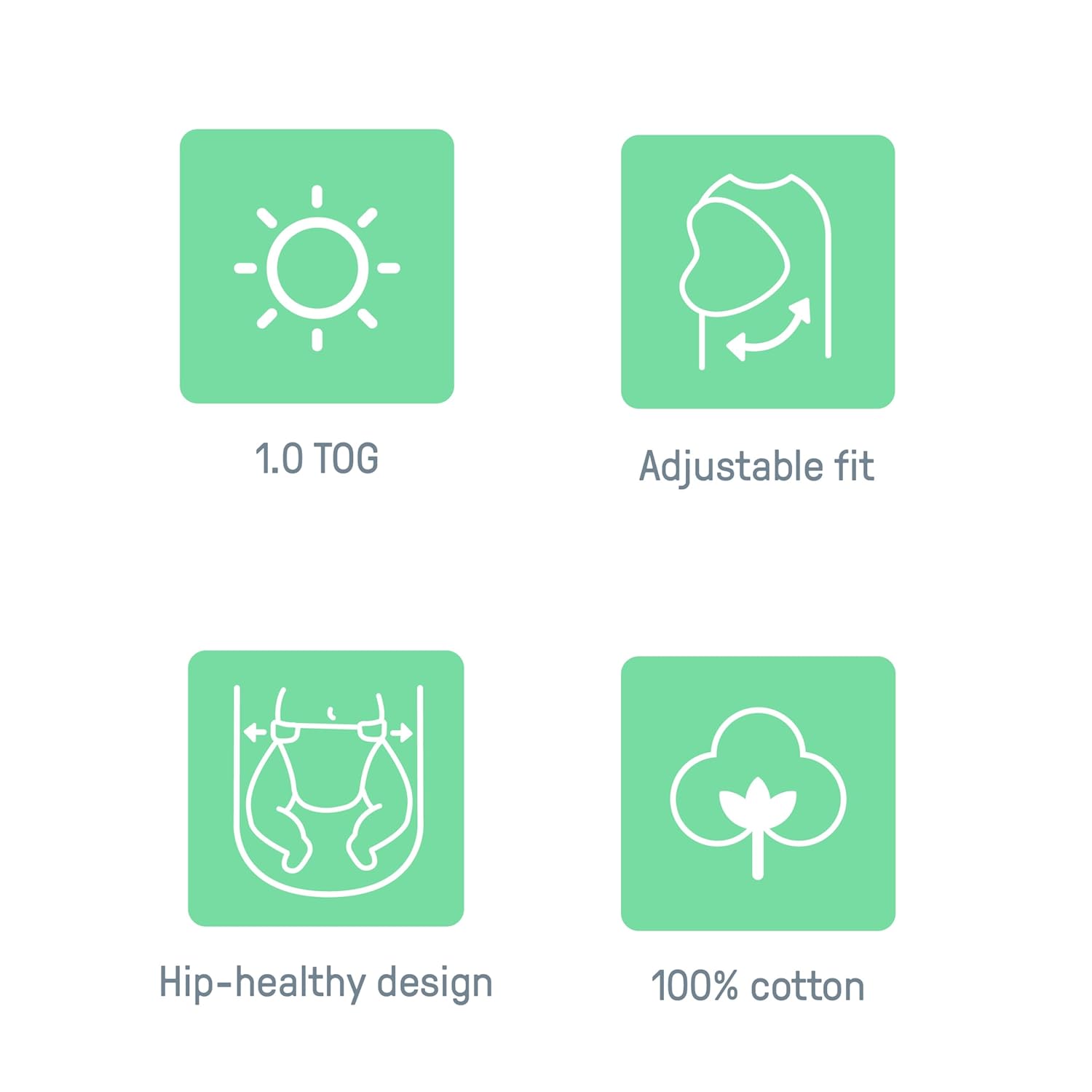 SwaddleMe by Ingenuity Monogram Collection - Rising Sun