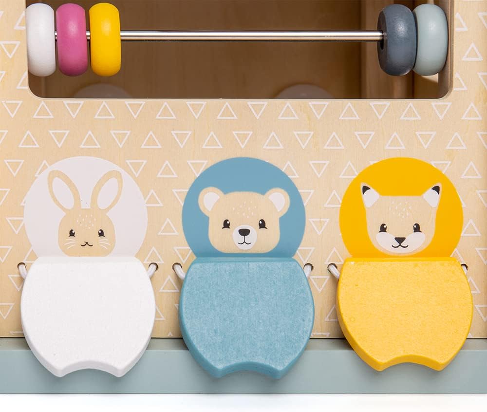 Bigjigs Toys Wooden Activity Cube