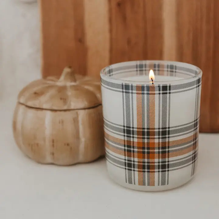 *New* Hello Fall 12 oz Boxed Soy Candle - Fall Decor & Gifts