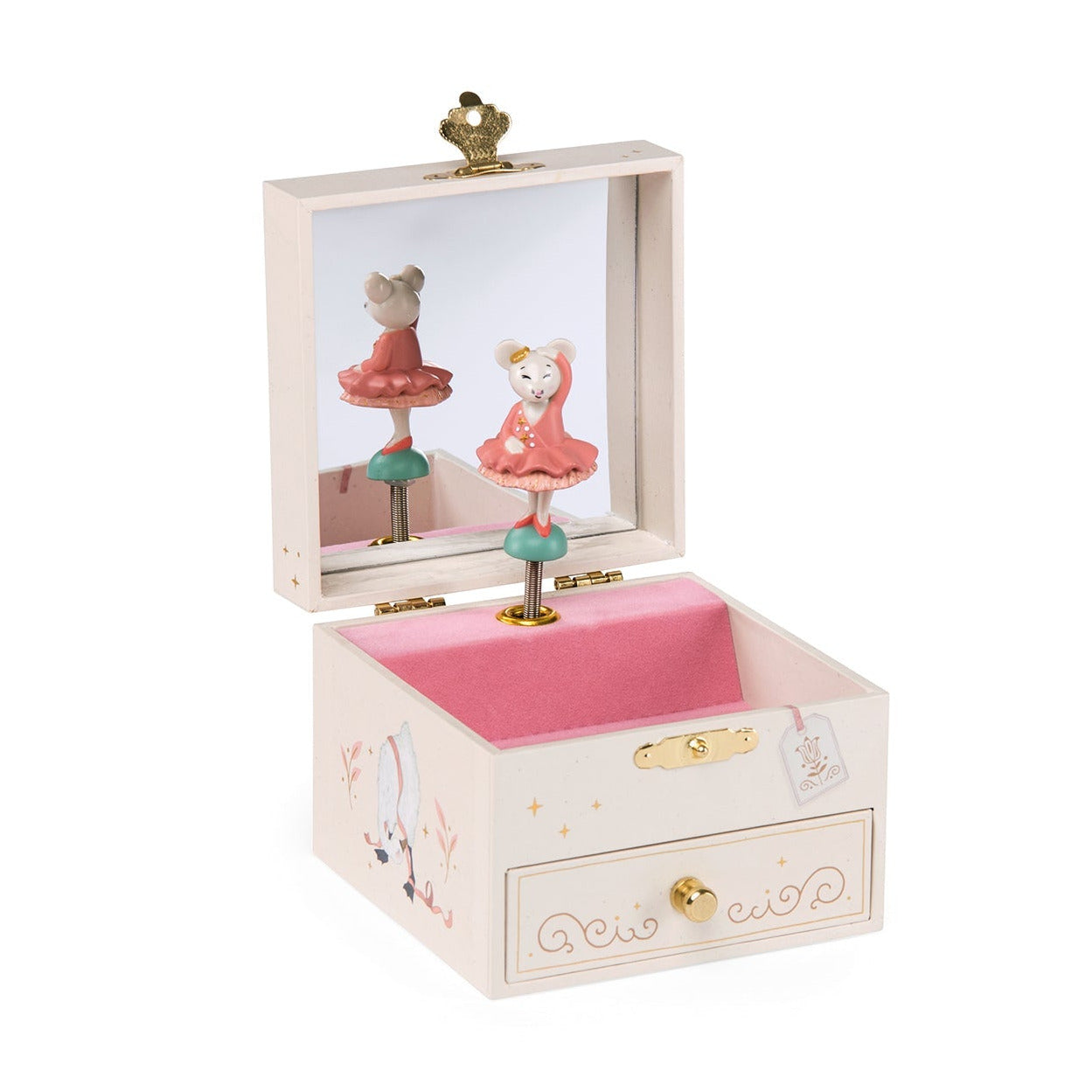 Musical Jewelry box "The Little School Of Dance" - Musical Toy -Moulin Roty