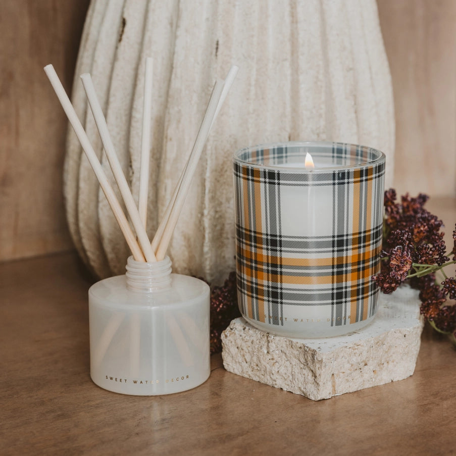 *New* Hello Fall 12 oz Boxed Soy Candle - Fall Decor & Gifts
