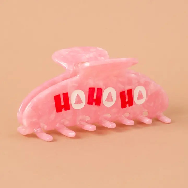 Word Up Claw Clip-Ho Ho Ho