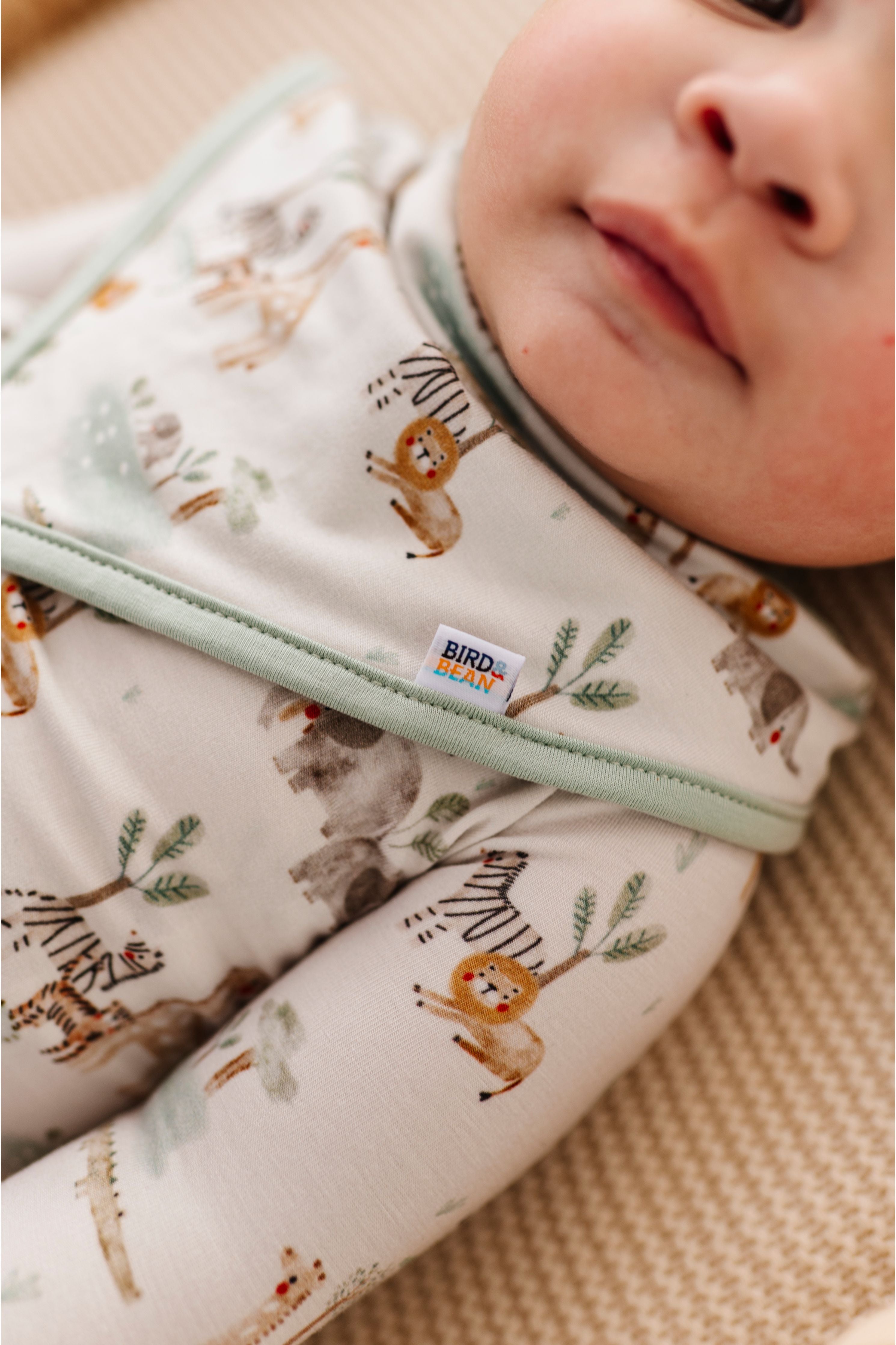 Take Me Home Bamboo Set – Soft Savannah Newborn Outfit (3-Piece)
