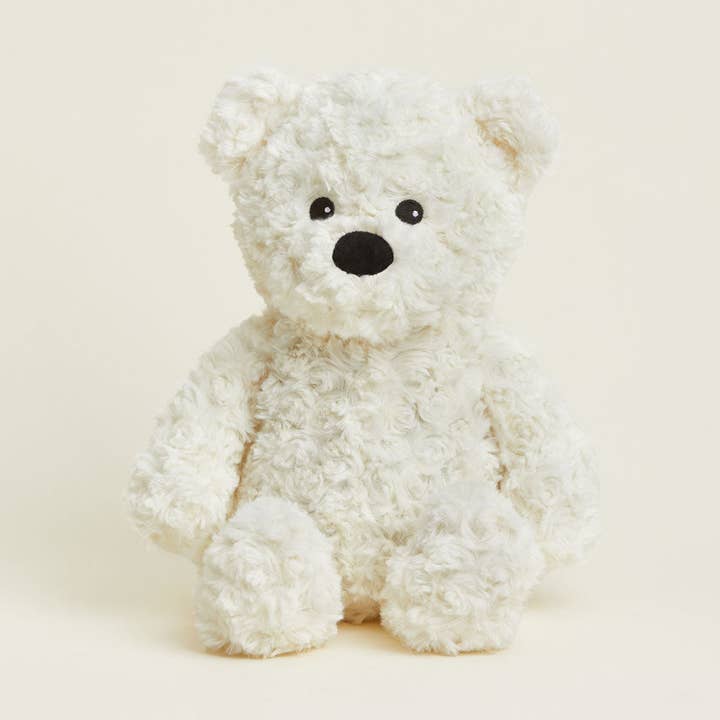 Cream Curly Bear Warmies