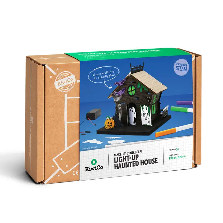 Halloween Light Up Haunted House Science Kit For Kids