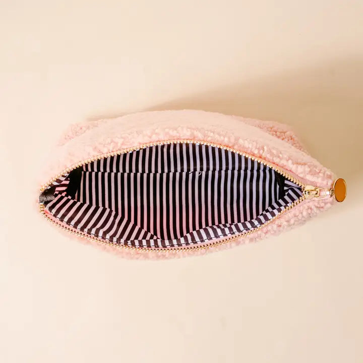 Teddy Pouch-Ghosts & Pearls