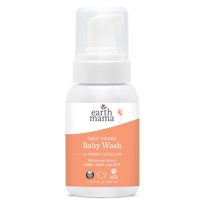 Sweet Orange Castile Baby Wash - 6.27oz