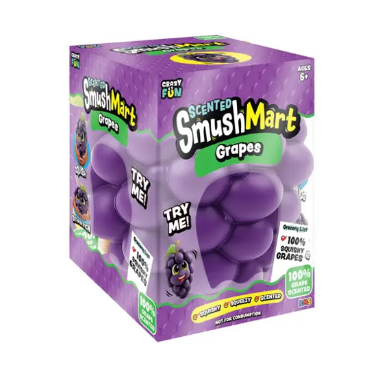 SmushMart Giant Scented Grape Squishy 1pc