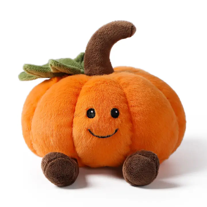 McHugs Sweetheart Pumpkin Vegetable Stuffed Plushie L 7"