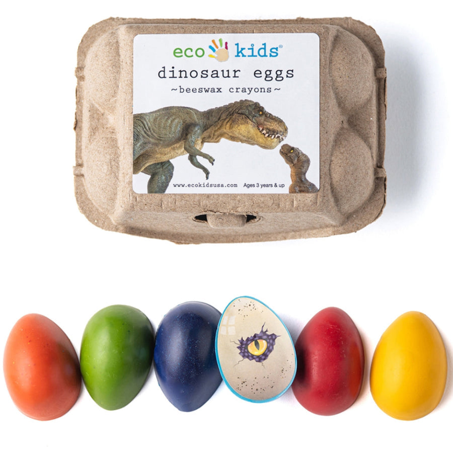 Dinosaur Eggs Beeswax Crayons