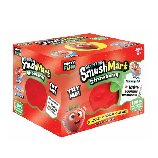 Rms Smushmar Giant Scented Strawberry Squishy 1pc