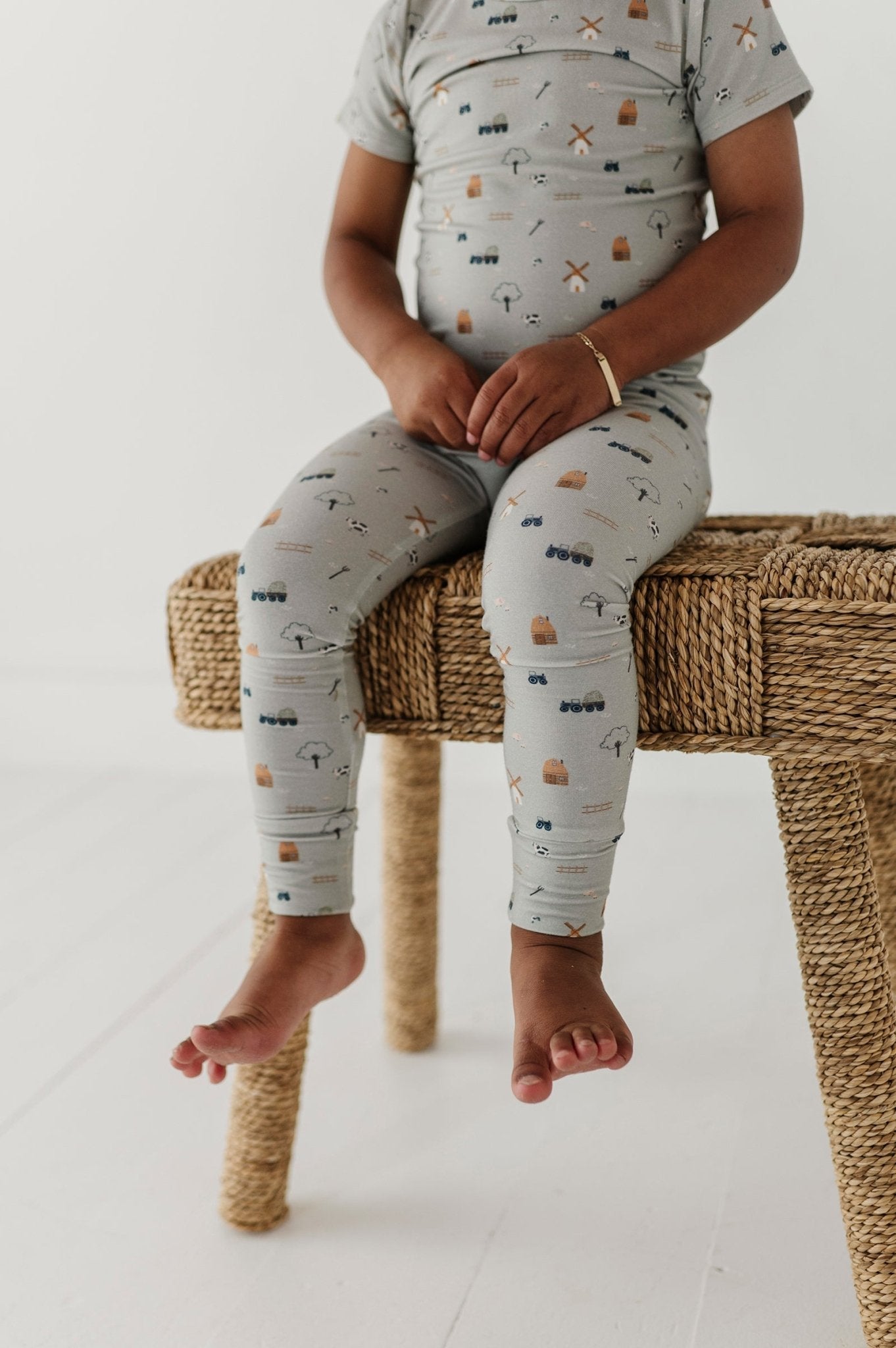 Short Sleeve Lounge Set